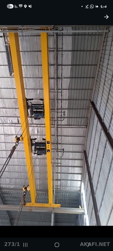 Factory Power Supply, Lighting & Overhead Cranes