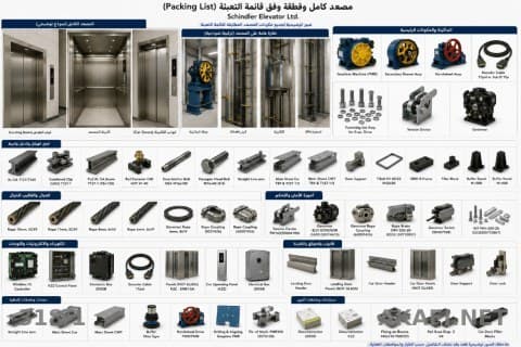46-Floor Building Elevators - Schindler Brand