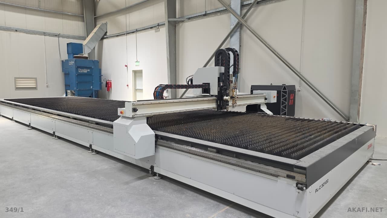 For Sale: Durmazlar Plasma Machine Model 2024 with Oxy Head and Donaldson Filter