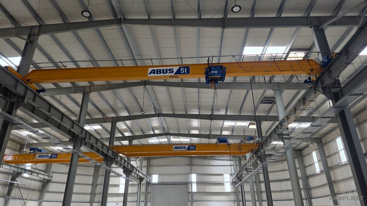 For Sale: New ABUS Overhead Cranes – 2 units at 5 Tons and 2 units at 10 Tons