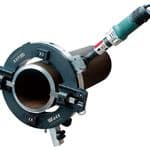 آلة قطع وشطف الأنابيب الكهربائية ذات الإطار المنفصل Electric Split Frame Pipe Cutting and Beveling machine